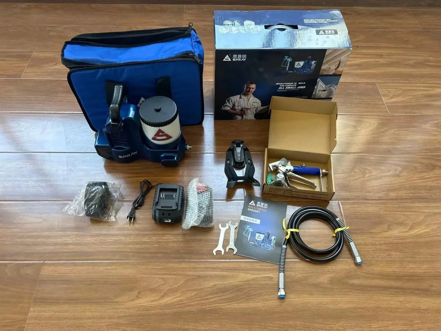 Airless Paint Sprayer 500W Portable Paint Sprayer for Home Interior