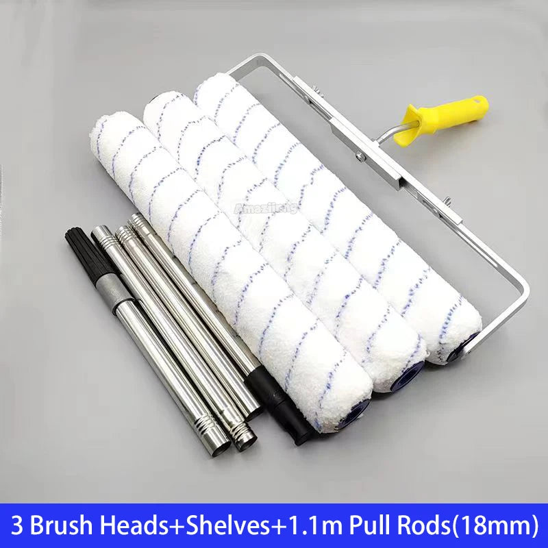 18inch Paint Roller Brush Short-Middle-Long Plush Painting Handle Tool For Wall Decorative